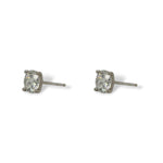4 Prong Martini Earrings