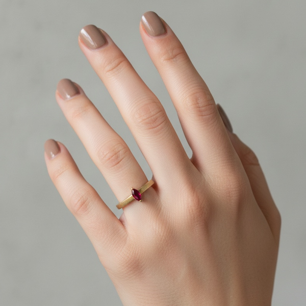 Diamond Ruby Ring