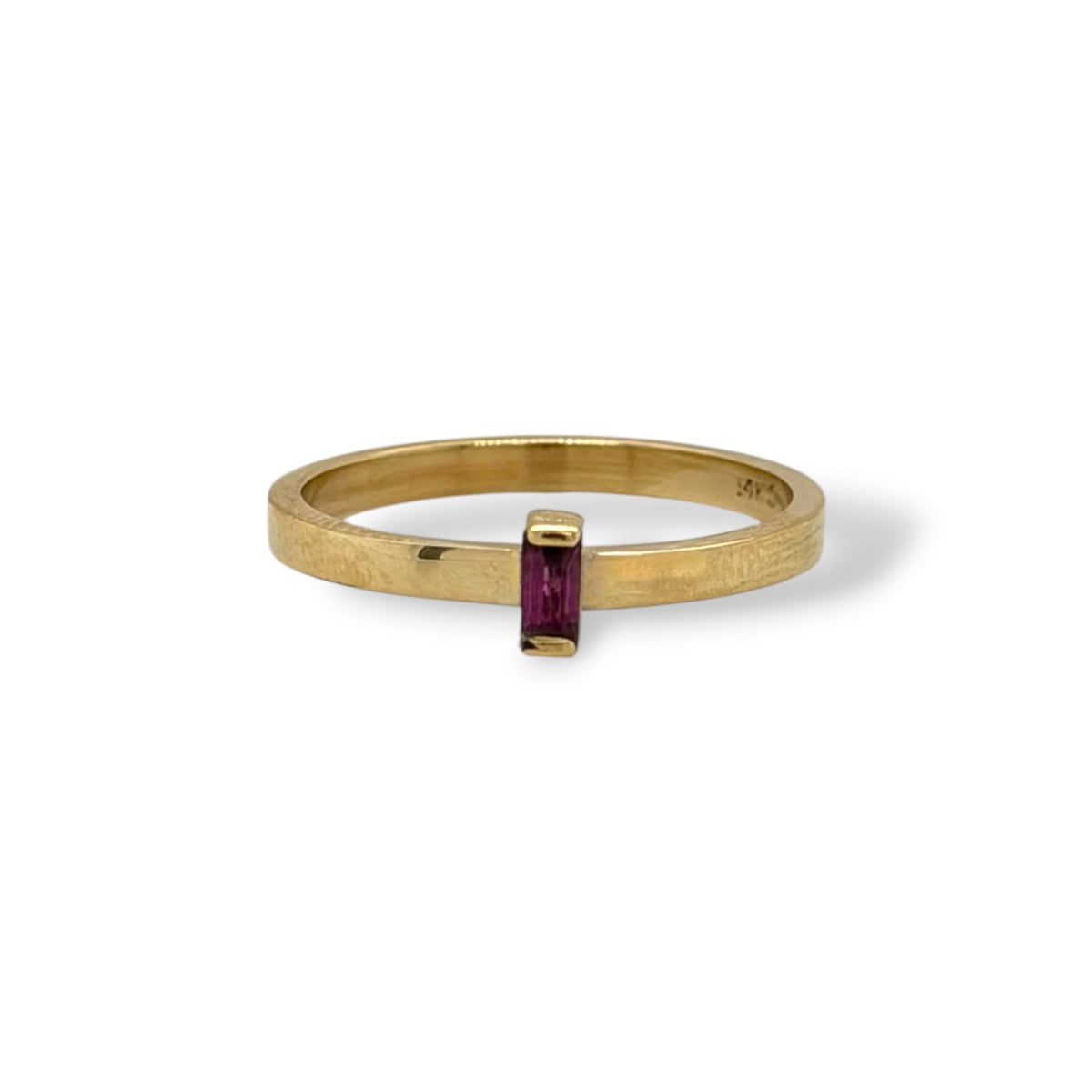 Rectangle Ruby Ring