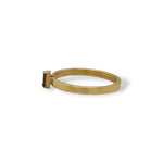 Rectangle Ruby Ring