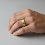 Diamond Center Wedding Band