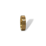 Diamond Center Wedding Band