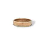 Rose and White Gold Diamond Ring