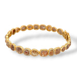 Raw Diamond Bangle