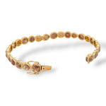 Raw Diamond Bangle