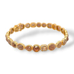 Raw Diamond Bangle