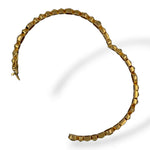 Raw Yellow Diamond Bangle