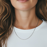Elongated Paper Link Chain