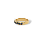 Sapphire Illusion French Pavé
