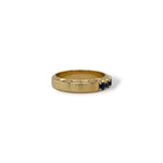Sapphire Illusion French Pavé