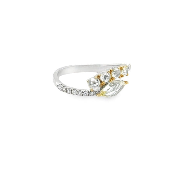 Rose Cut Marquise Sunshine