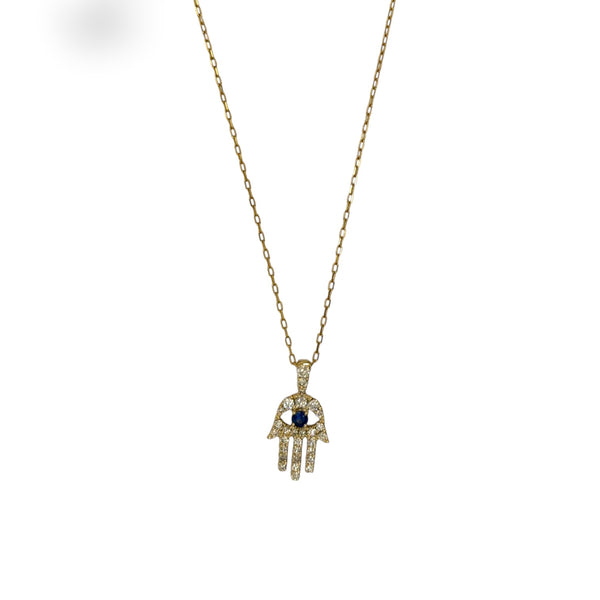 Peaceful Hamsa Pendant