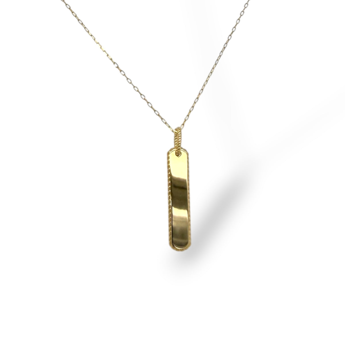 Woven Rectangle Pendant
