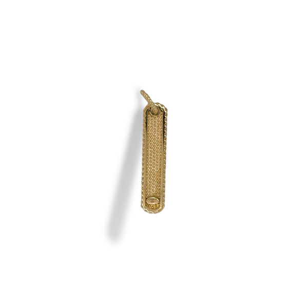 Woven Rectangle Pendant