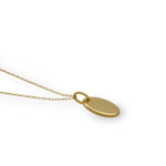Woven Oval Pendant