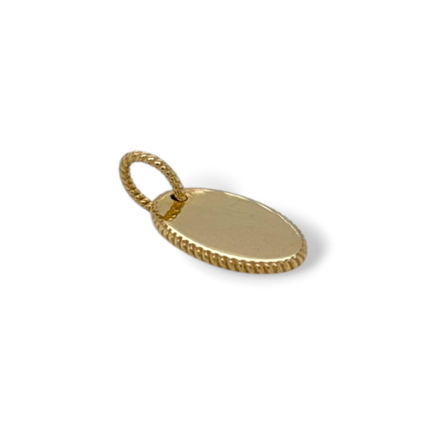 Woven Oval Pendant