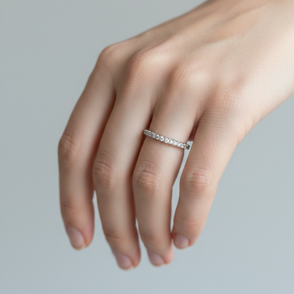 Full Dainty Eternity Band