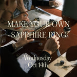 Make A Sapphire Ring October 14