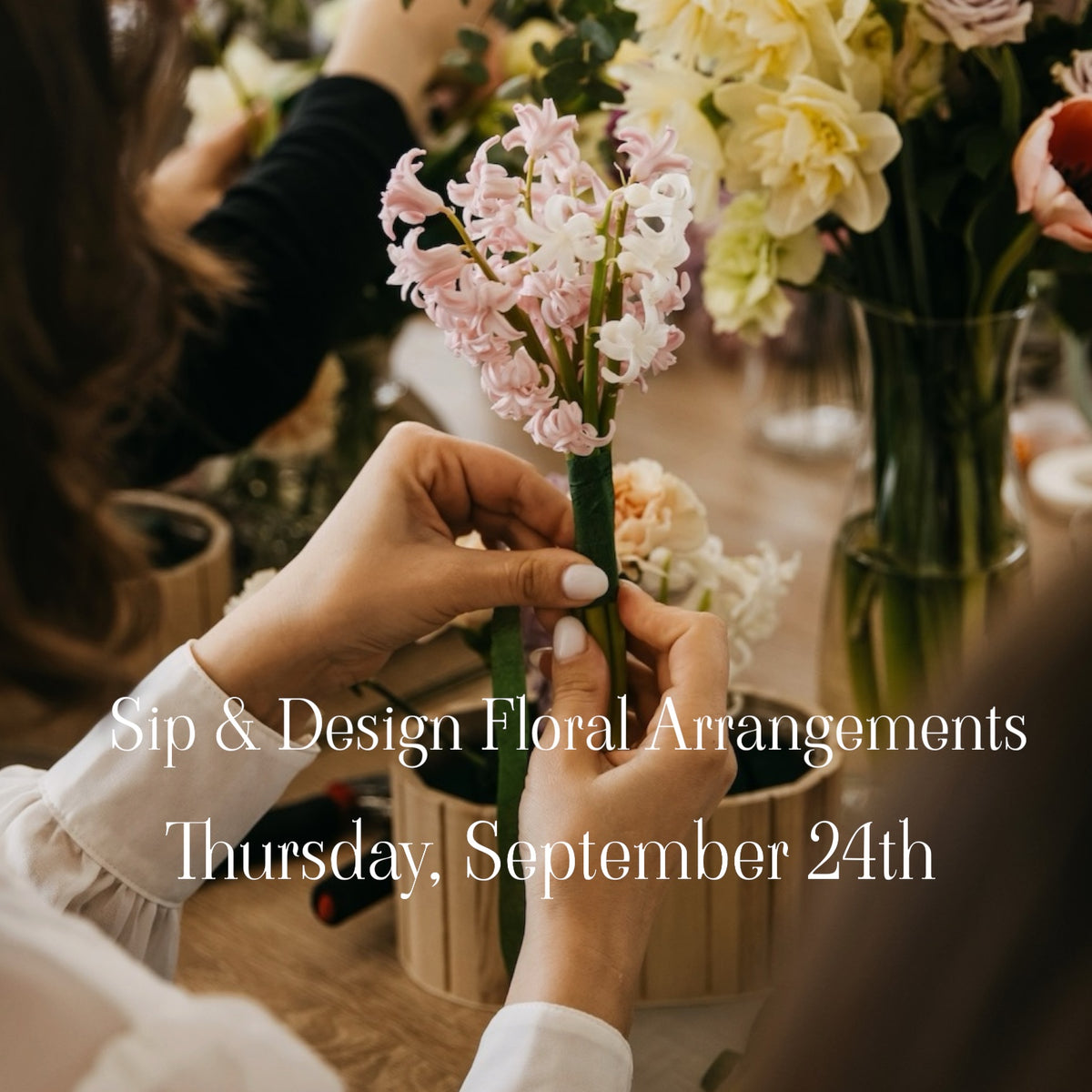 Floral Arrangement Workshop Sept 24th