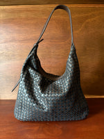 Brown and Black Braided Shoulder Bah