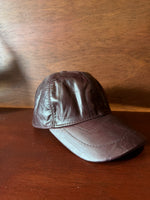 Embossed Bordeaux Cap
