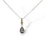 Georgian style Pear shape antique cut