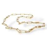 Elongated Paper Link Chain