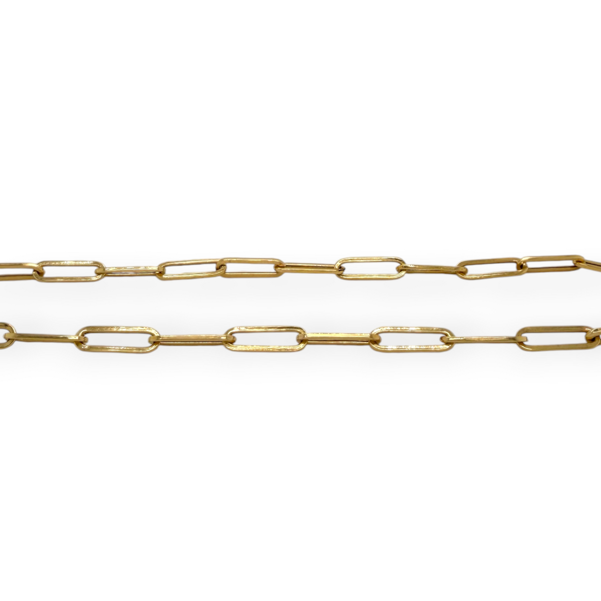 Elongated Paper Link Chain