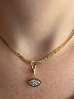 Marquise Diamond Georgian Pendant