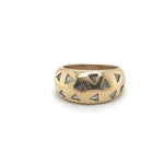 Chunky Trillion Diamond Band