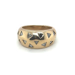 Chunky Trillion Diamond Band
