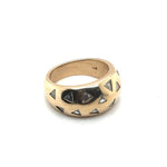 Chunky Trillion Diamond Band