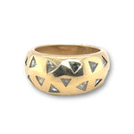 Chunky Trillion Diamond Band