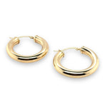 Medium Chubby Hoops