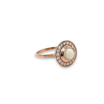 Opal & Diamond Halo