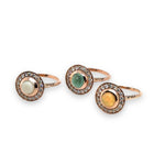 Opal & Diamond Halo