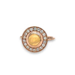 Opal & Diamond Halo