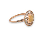 Opal & Diamond Halo
