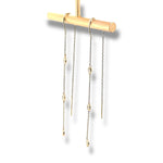Waterfall Drop Earrings Yellow Gold