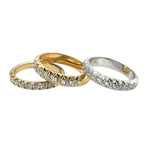 French Pavé Band