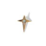 Gold Star Diamond Earrings