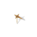 Gold Star Diamond Earrings