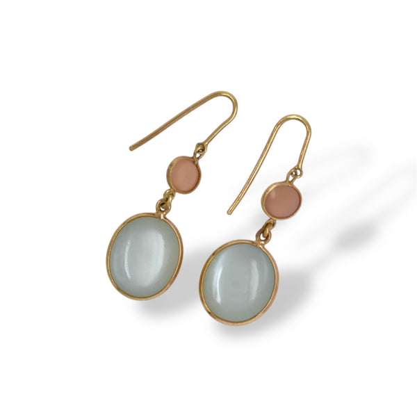 Moonstone Drop Earrings