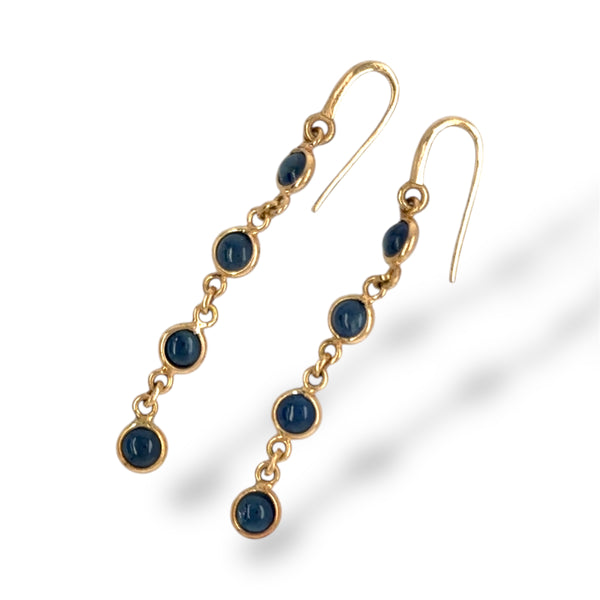 Sapphire Drop Earring