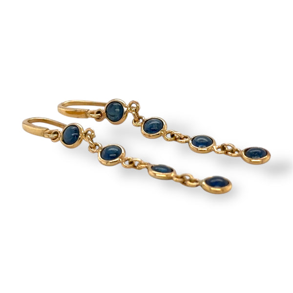 Sapphire Drop Earring