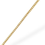 Curb Chain in Yellow Gold