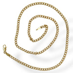 Curb Chain in Yellow Gold