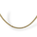 Curb Chain in Yellow Gold