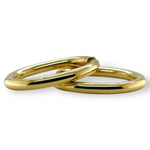 Aurelia Oval Hoops