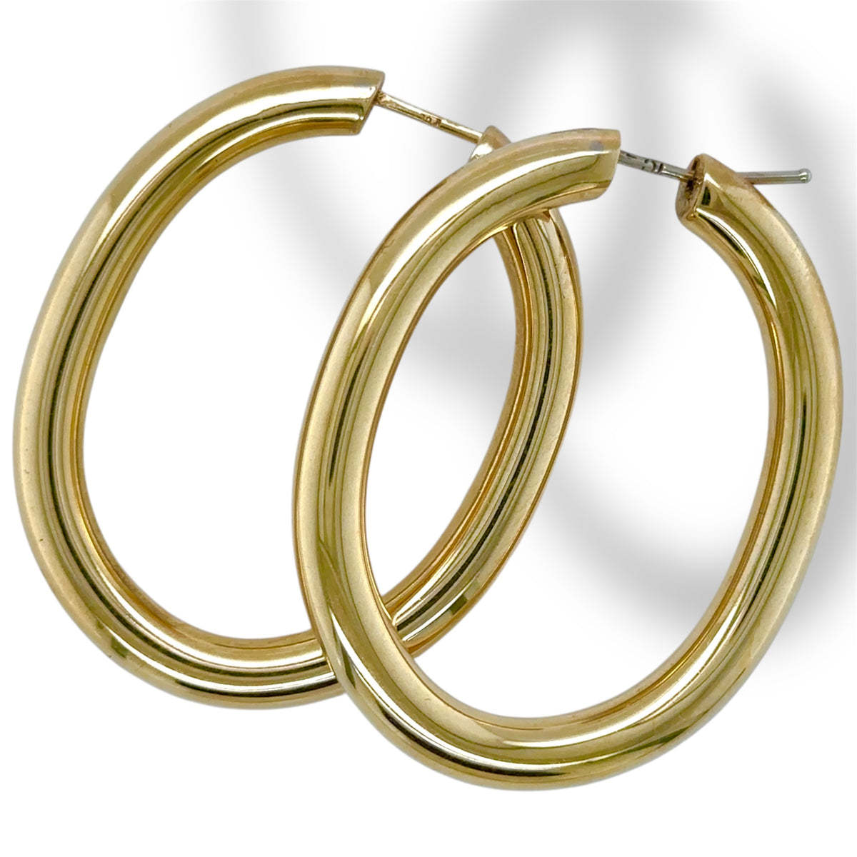 Aurelia Oval Hoops